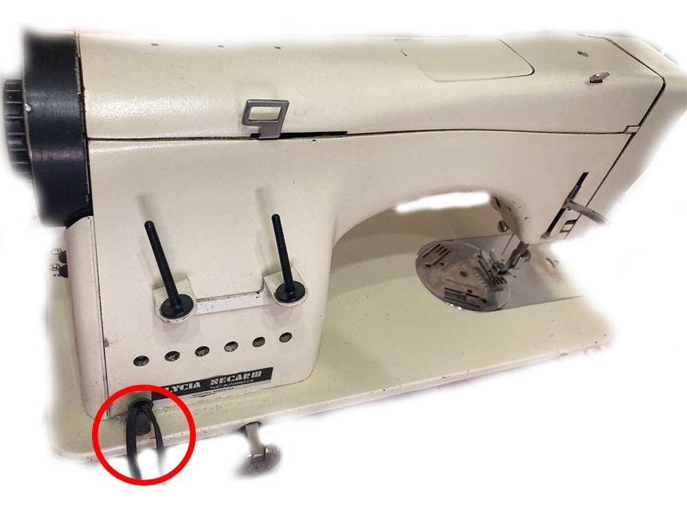 PASA CABLE PARA MAQUINA DE COSER NECCHI AUTOMATICA lycia